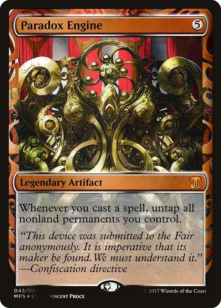 Paradox Engine (043) Foil - Kaladesh Inventions