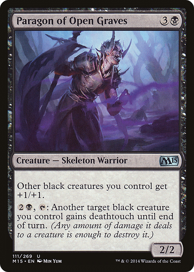 Paragon of Open Graves (111) Foil - Magic 2015