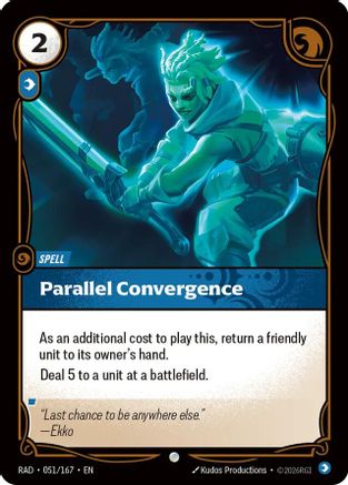Parallel Convergence (051) Foil - Radiance