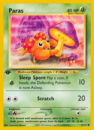 Paras (47) (1st Edition) - Neo Revelation