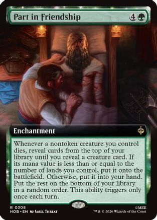 Part in Friendship (Extended Art) (308) Foil - The Hobbit
