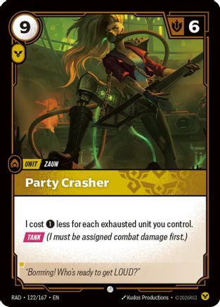 Party Crasher (122) - Radiance