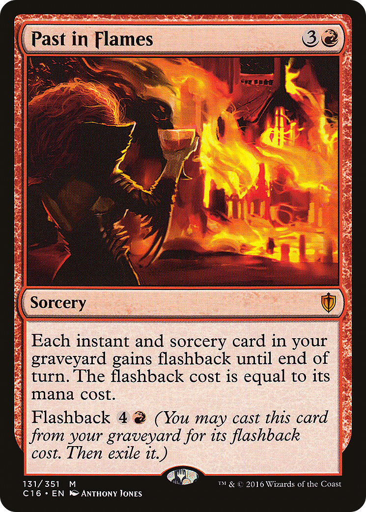 Past in Flames (131) - Commander 2016