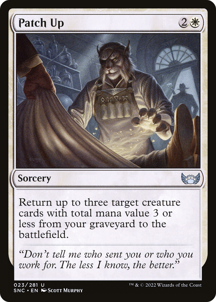Patch Up (023) - Streets of New Capenna Foil