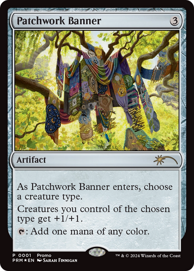 Patchwork Banner (2024) Foil - Media Promos