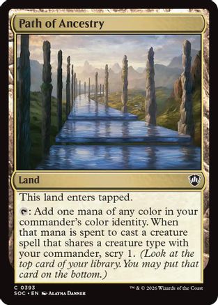 Path of Ancestry (393) - Commander: Secrets of Strixhaven