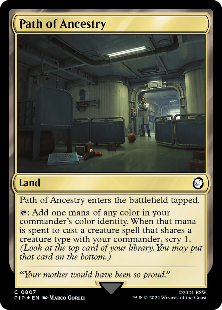 Path of Ancestry (807) Surge Foil - Fallout
