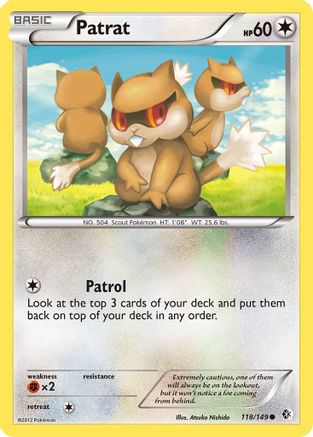 Patrat (118) Reverse Holofoil - Boundaries Crossed