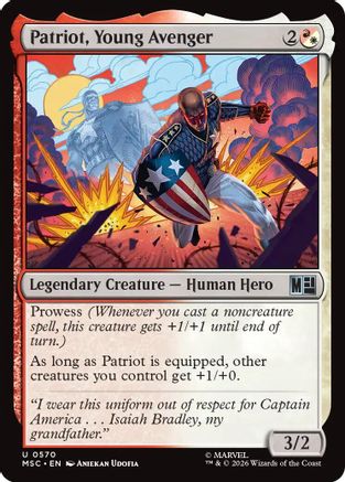 Patriot, Young Avenger (570) - Marvel Super Heroes