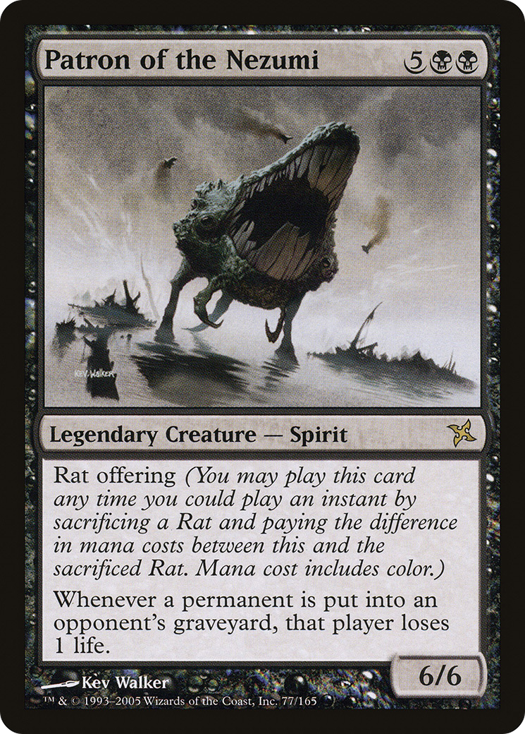 Patron of the Nezumi (077) Foil - Betrayers of Kamigawa