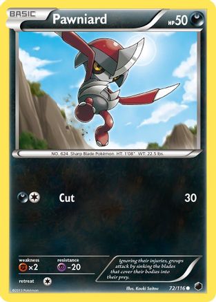Pawniard (72) Reverse Holofoil - Plasma Freeze