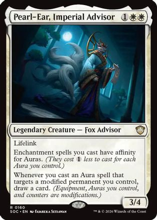 Pearl-Ear, Imperial Advisor (160) - Commander: Secrets of Strixhaven