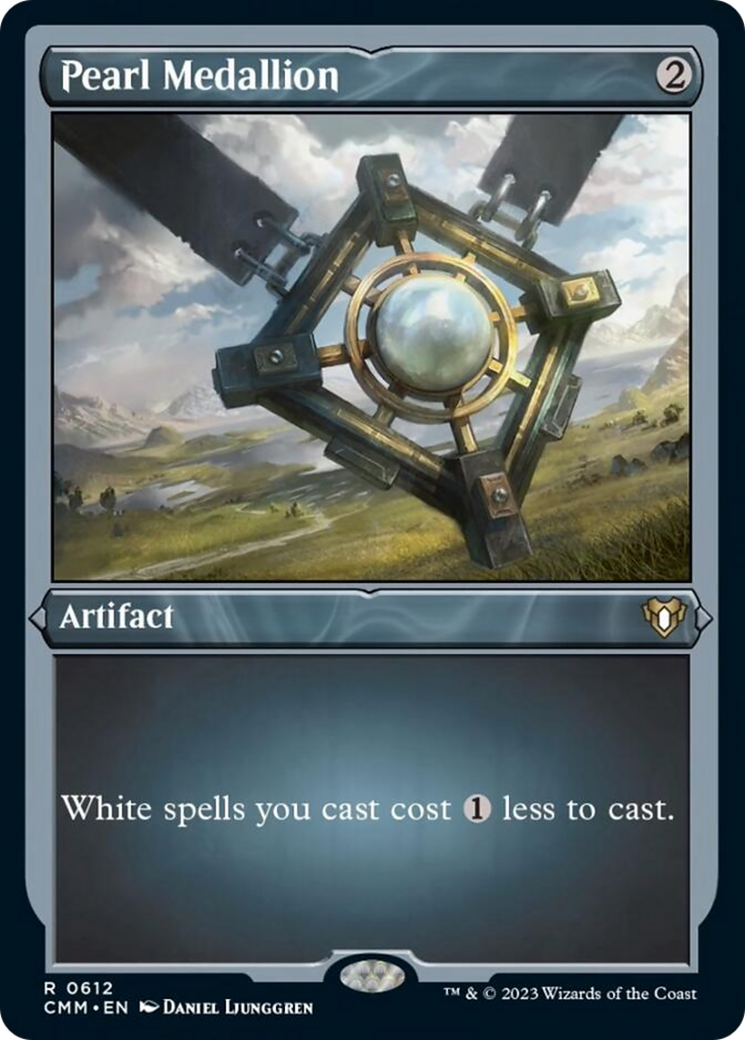 Pearl Medallion (612) Etched Foil - Commander Masters