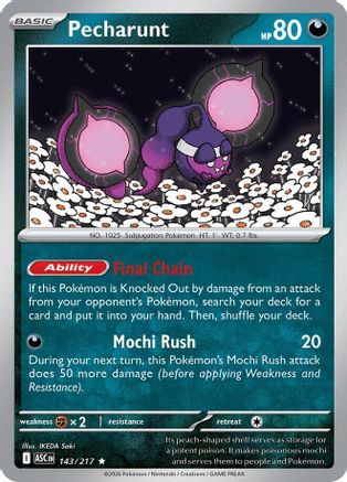 Pecharunt (143) Holofoil - Ascended Heroes