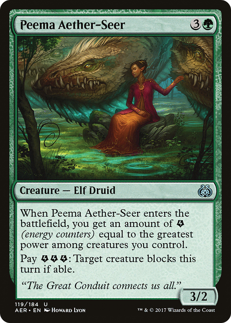 Peema Aether-Seer (119) Foil - Aether Revolt
