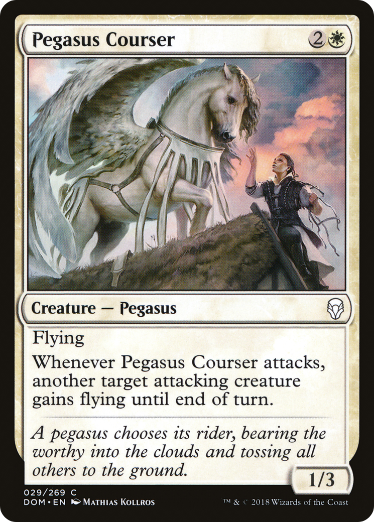 Pegasus Courser (029) - Dominaria Foil