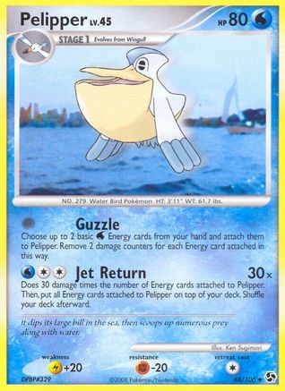 Pelipper (48) Reverse Holofoil - Great Encounters