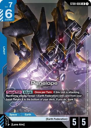 Penelope (LR) (ST08-006) Holofoil - Starter Deck 08: Flash of Radiance