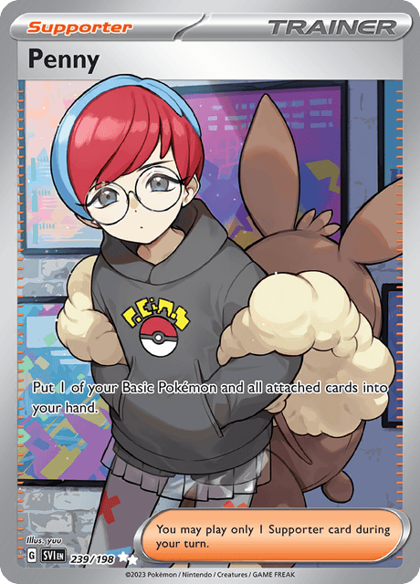 Penny (Full Art) (239) Holofoil - Scarlet & Violet