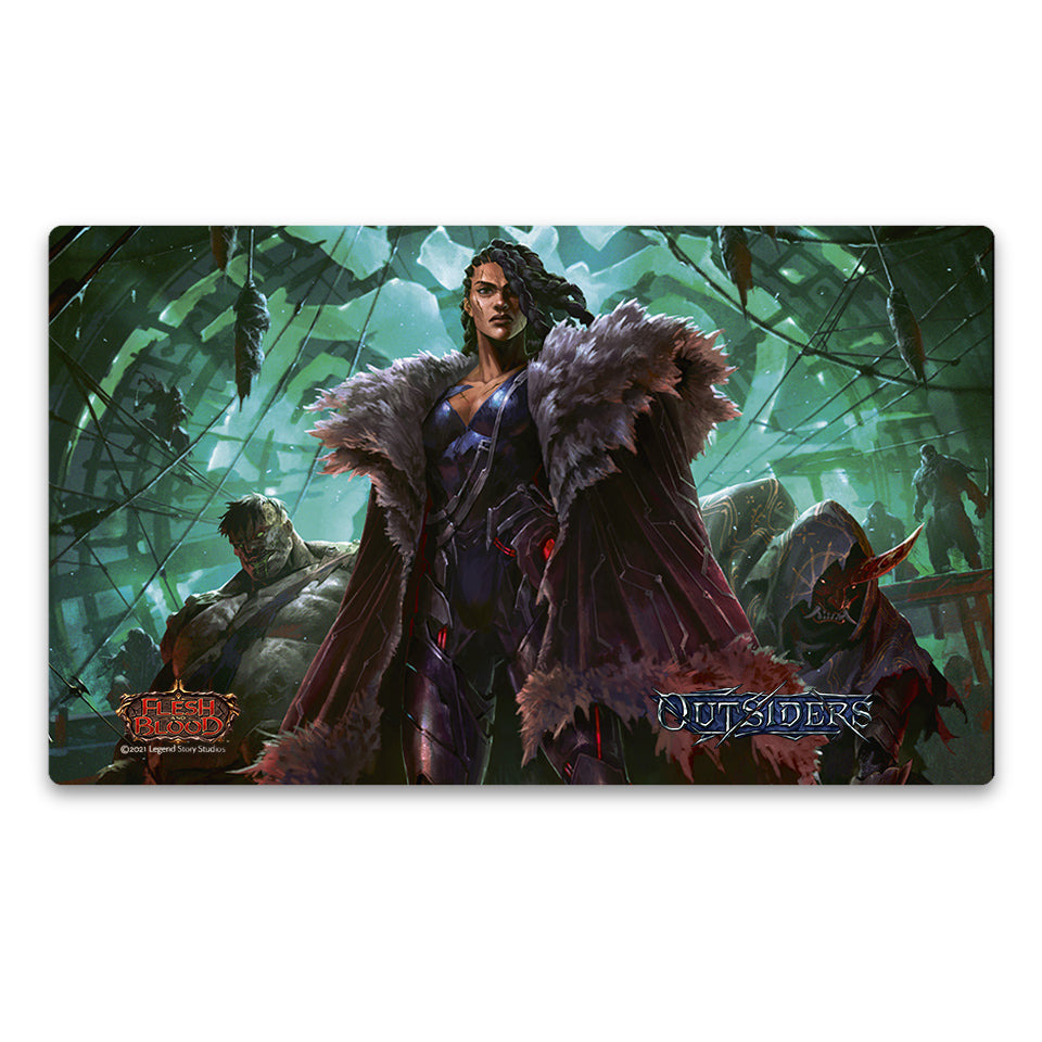 Flesh and Blood Playmat Uzuri, Switchblade | Silver Goblin