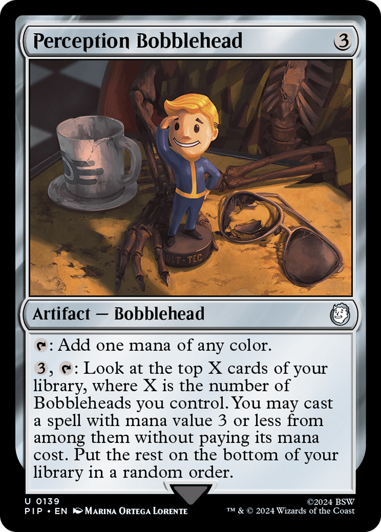 Perception Bobblehead (139) Foil - Fallout