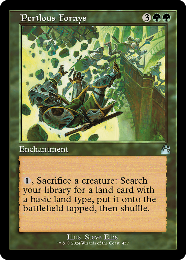 Perilous Forays (Retro) (457) Foil - Ravnica Remastered