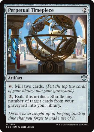 Perpetual Timepiece (354) - Commander: Secrets of Strixhaven