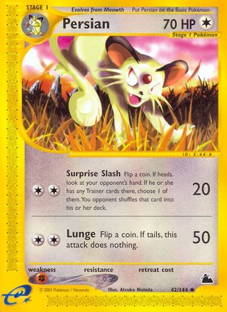 Persian (42) Reverse Holofoil - Skyridge