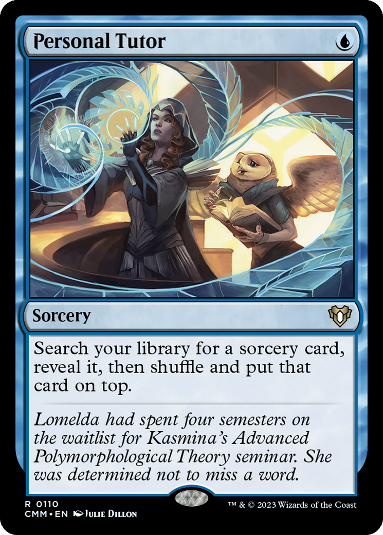 Personal Tutor (110) - Commander Masters