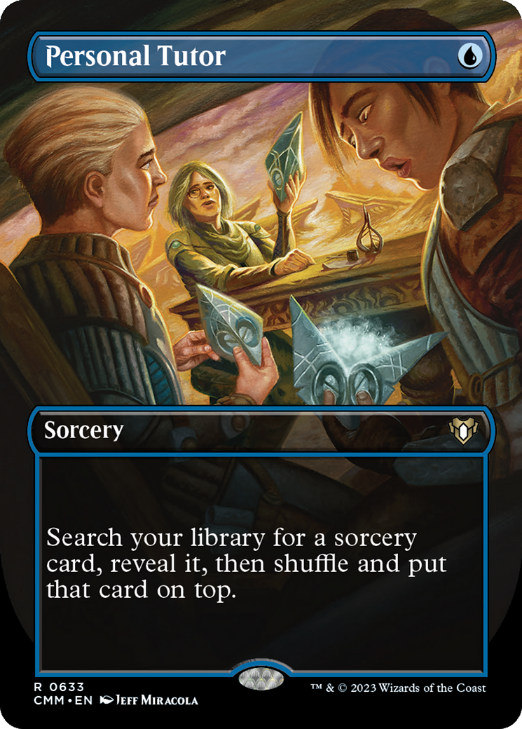 Personal Tutor (Borderless) (633) - Commander Masters