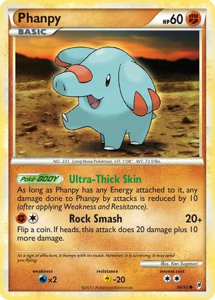 Phanpy (66) Reverse Holofoil - Call of Legends