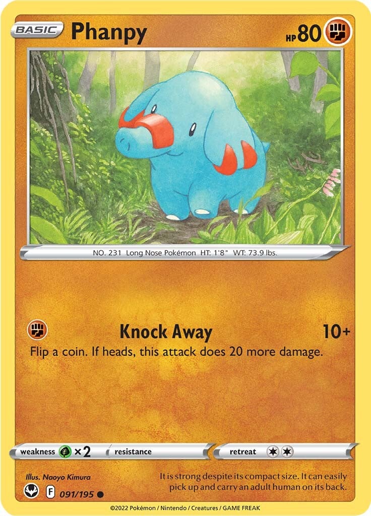 Phanpy (91) - Silver Tempest