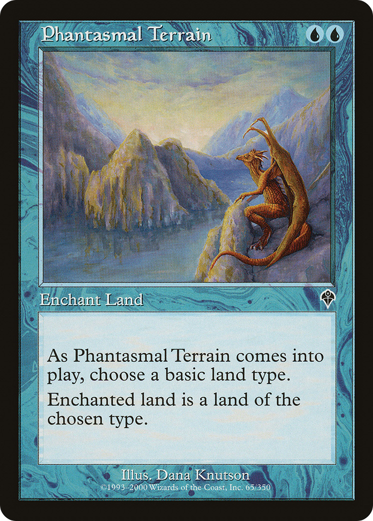 Phantasmal Terrain (065) Foil - Invasion