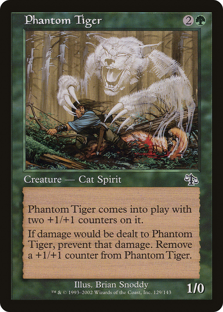 Phantom Tiger (129) Foil - Judgment