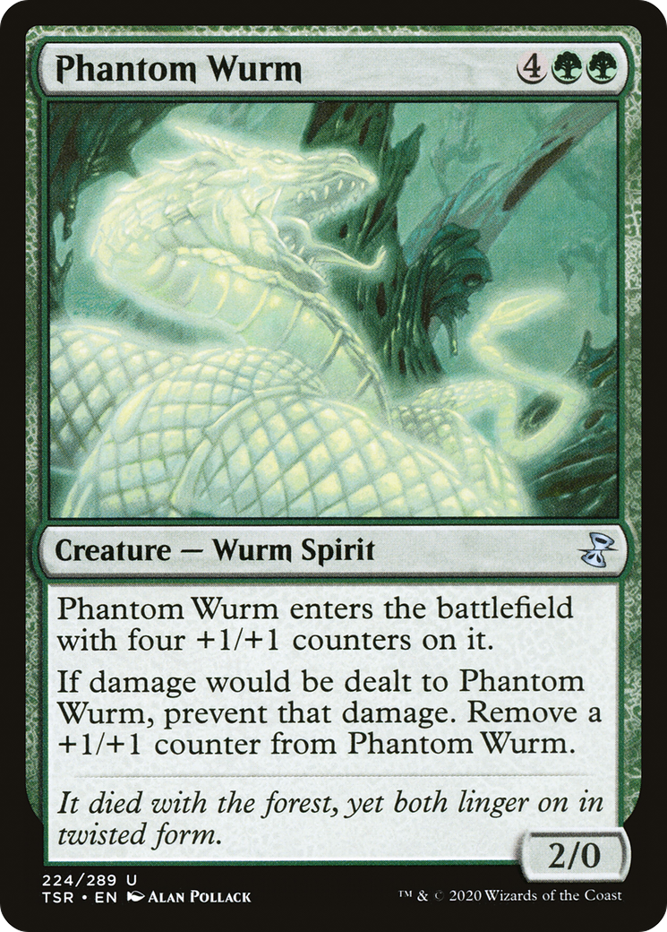 Phantom Wurm (224) - Time Spiral Remastered Foil