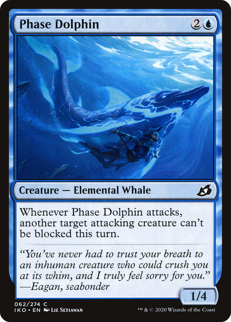 Phase Dolphin (062) - Ikoria: Lair of Behemoths Foil