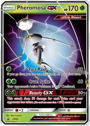 Pheromosa GX (SM66) Holofoil - Black Star Promos