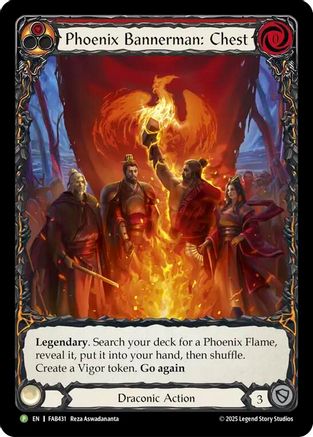 Phoenix Bannerman: Chest (FAB431) Cold Foil - Flesh and Blood: Promo Cards