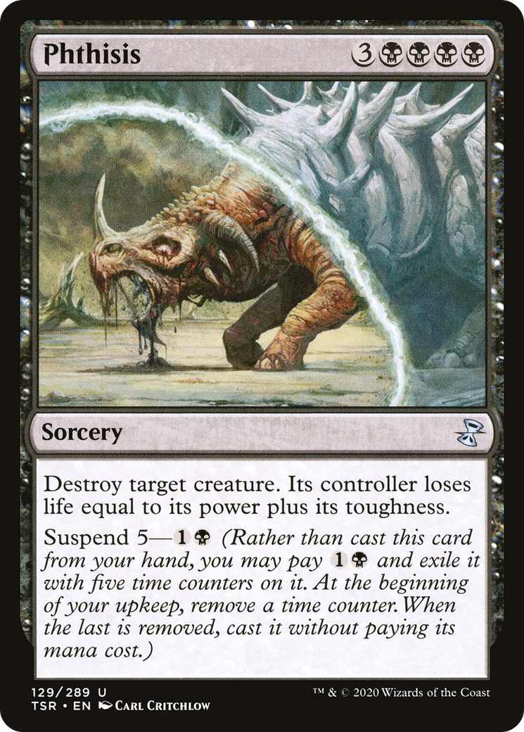 Phthisis (129) - Time Spiral Remastered Foil