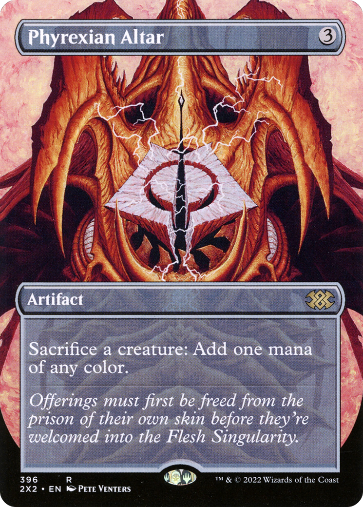 Phyrexian Altar (Borderless) (396) - Double Masters 2022