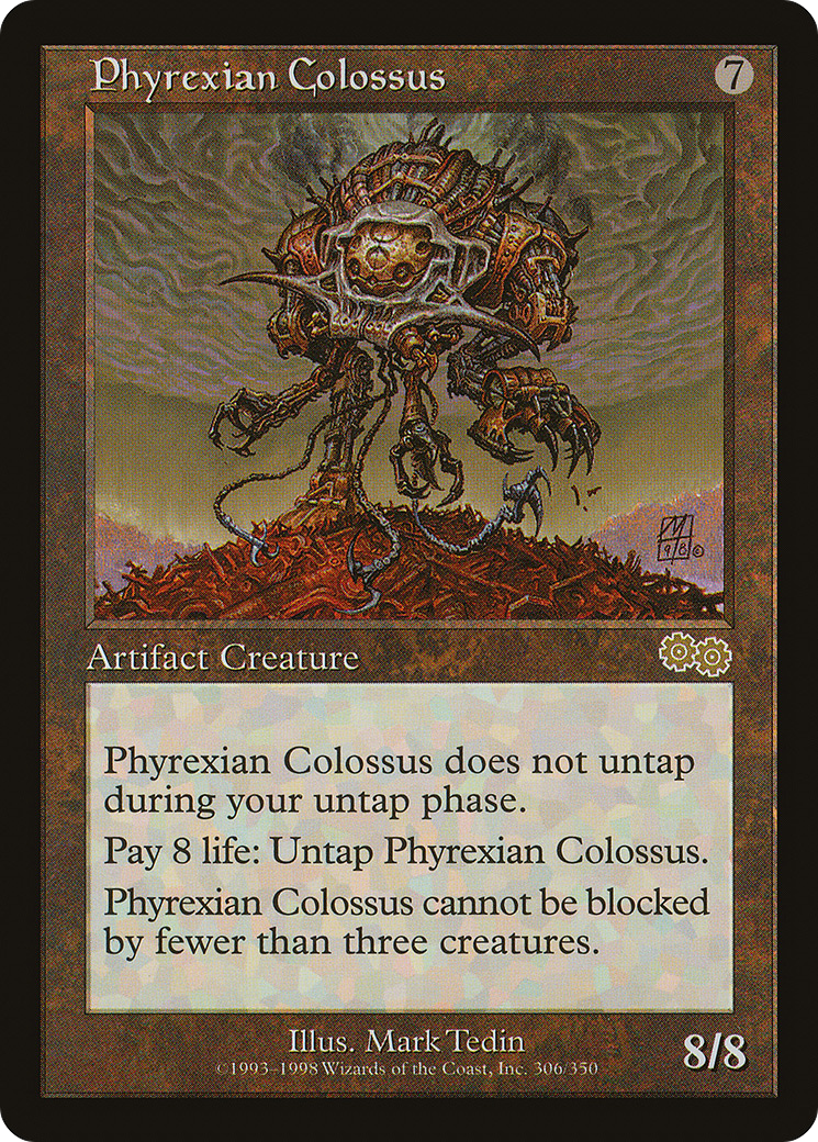 Phyrexian Colossus (305) - Urza's Saga