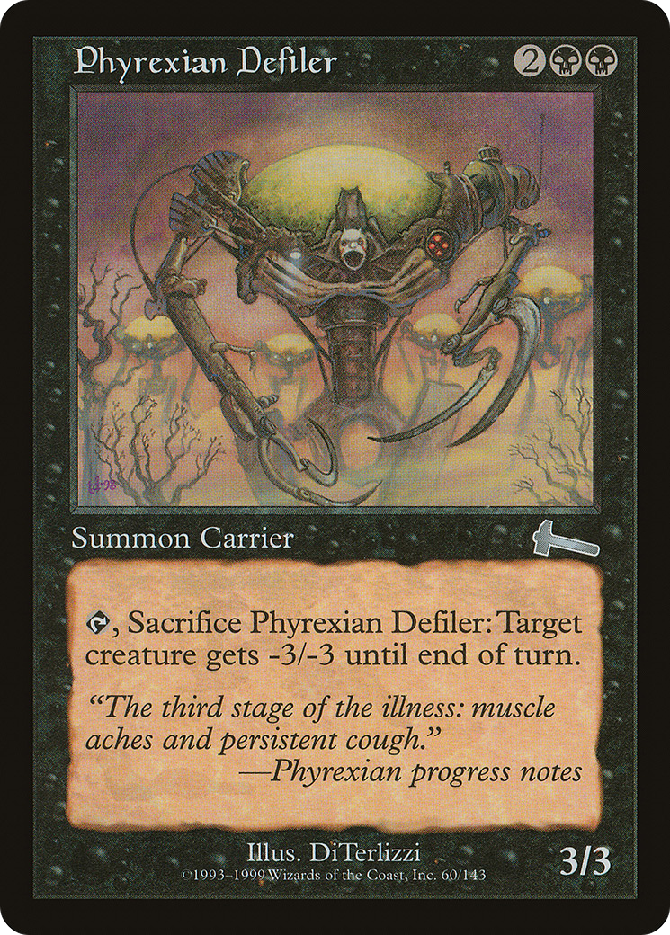 Phyrexian Defiler (060) Foil - Urza's Legacy
