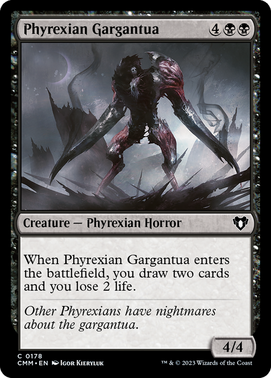 Phyrexian Gargantua (178) Foil - Commander Masters