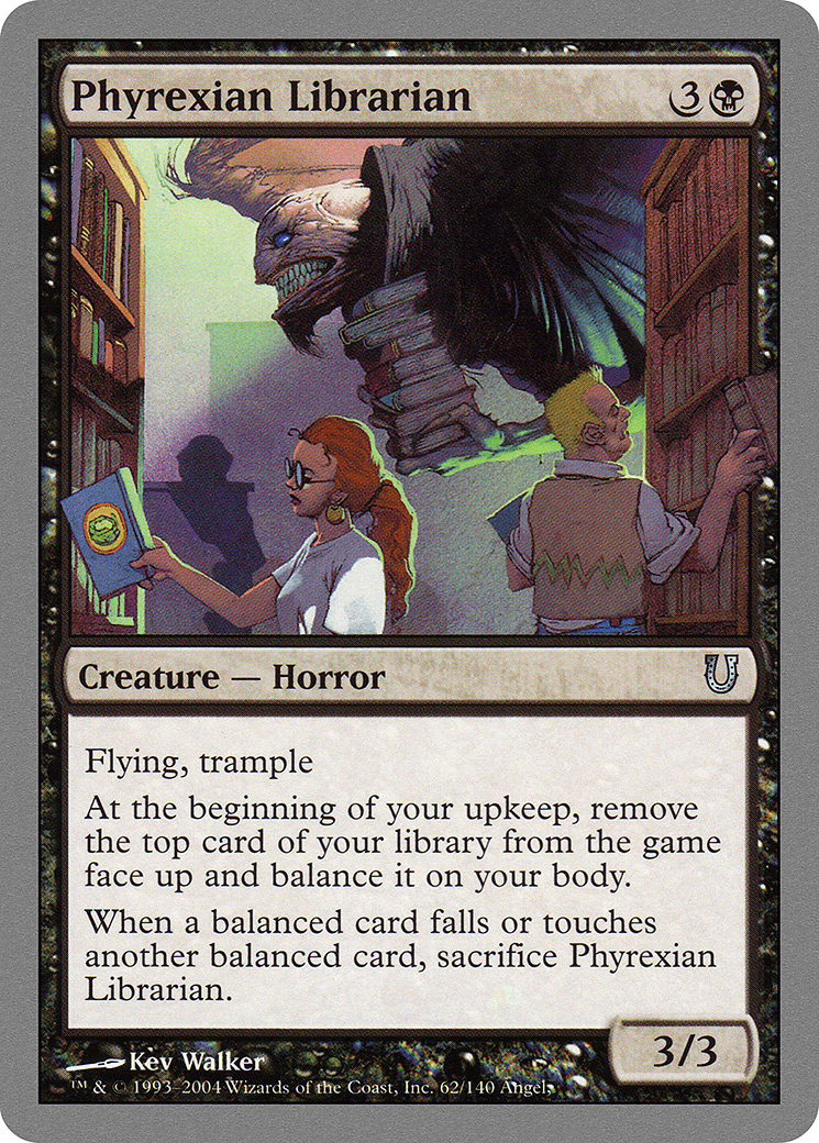 Phyrexian Librarian (062) Foil - Unhinged