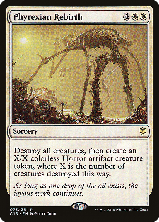 Phyrexian Rebirth (073) - Commander 2016