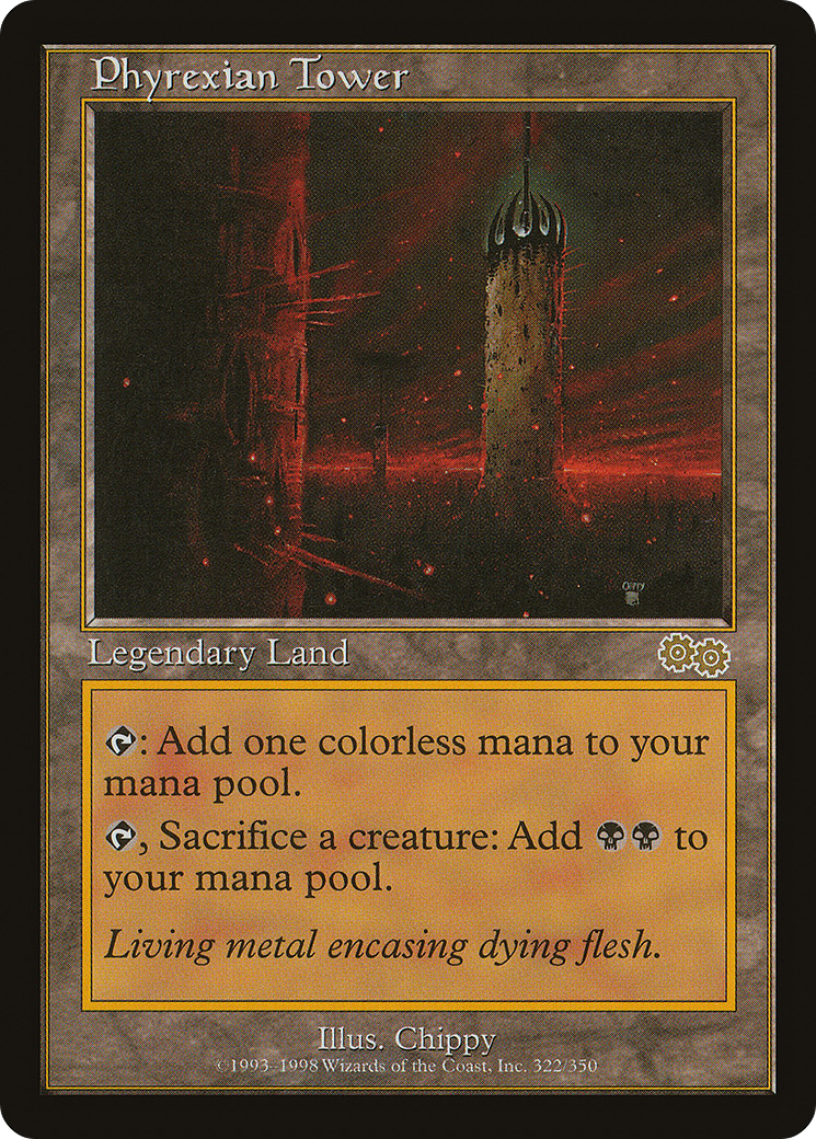 Phyrexian Tower (322) - Urza's Saga