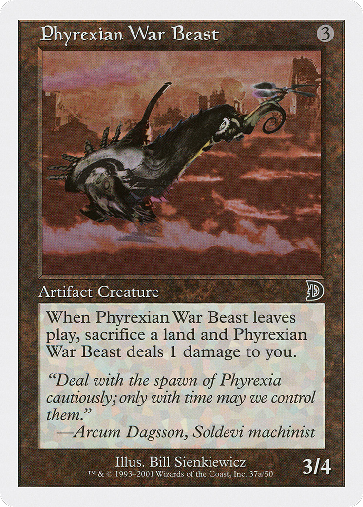 Phyrexian War Beast (37a) - Deckmasters