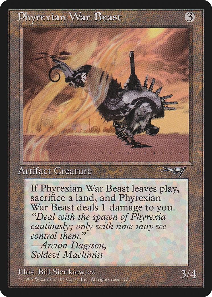Phyrexian War Beast (a) - Alliances