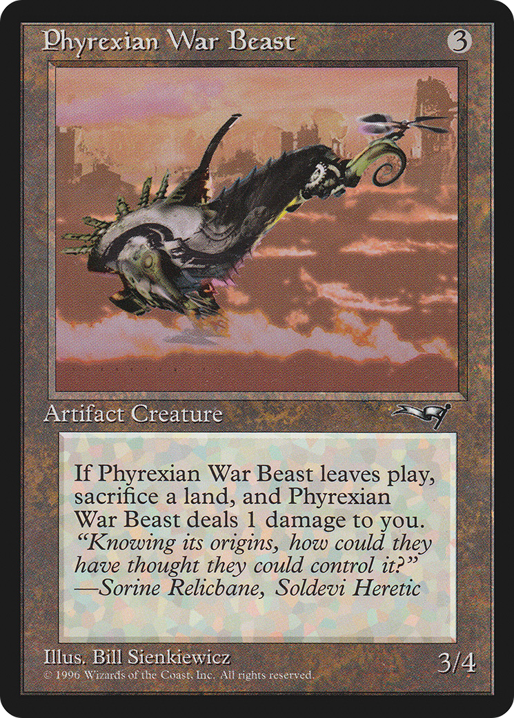Phyrexian War Beast (b) - Alliances