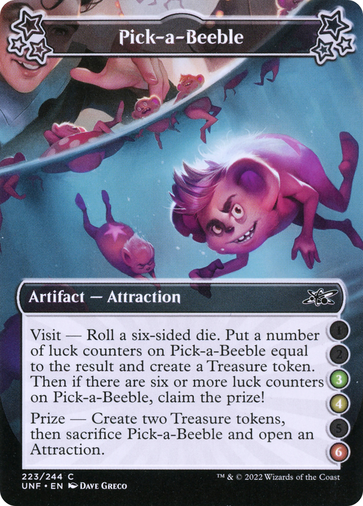 Pick-a-Beeble (3-4-6) (223) - Unfinity Foil